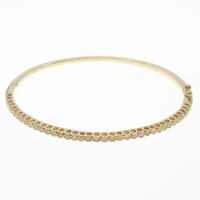 750YG ダイヤモンドバングル