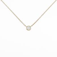 K18YG ダイヤモンドネックレス