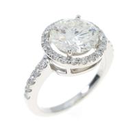 プラチナダイヤモンドリング 2．004ct・J・VS2・VERYGOOD