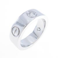 カルティエ ラブリング ハーフダイヤ5％引き