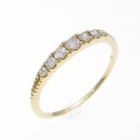 K18YG ダイヤモンドリング