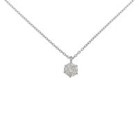 プラチナダイヤモンドネックレス 0．303ct・F・SI2・EXT