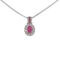 PT ルビーネックレス