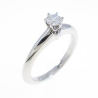 ティファニー クラシックソリティア リング 0．18ct・D・IF・3EXT