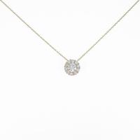 【リメイク】K18YG ダイヤモンドネックレス