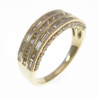 K18YG ダイヤモンドリング