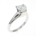 ミキモト ハート ダイヤモンドリング 1．08ct・F・SI1・ハートシェイプ