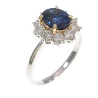 PT／K18YG サファイヤリング