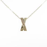 K18YG ダイヤモンドネックレス