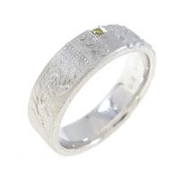 K18WG ダイヤモンドリング