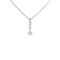 K18YG ダイヤモンドネックレス