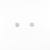 【リメイク】ST／プラチナダイヤモンドピアス 0．206ct・0．215ct・F・VVS1?2・VG