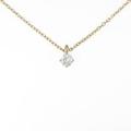 K18YGダイヤモンドネックレス 0．378ct・H・SI1・GOOD