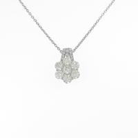 PT フラワー ダイヤモンドネックレス