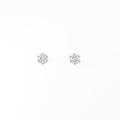 【リメイク】ST／プラチナダイヤモンドピアス 0．200ct・0．204ct・E・VVS1・GOOD