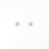 【リメイク】ST／プラチナダイヤモンドピアス 0．200ct・0．204ct・E・VVS1・GOOD