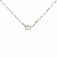 ティファニー バイザヤード ネックレス 0．24ct・H・VVS1・EXT
