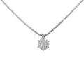 プラチナダイヤモンドネックレス 0．734ct・H・SI2・GOOD