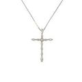 PT クロス ダイヤモンドネックレス
