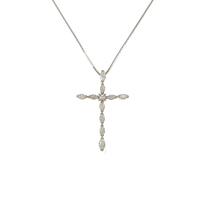 PT クロス ダイヤモンドネックレス
