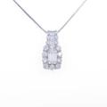 プラチナダイヤモンドネックレス 1．023ct・I・VVS2・ファンシーカット