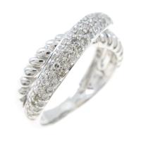 K18WG ダイヤモンドリング