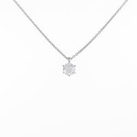 【リメイク】プラチナダイヤモンドネックレス 0．332ct・D・I1・VG