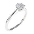 【リメイク】プラチナダイヤモンドリング 0．419ct・E・VS2・EXT