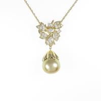 ミキモト シロチョウパールネックレス