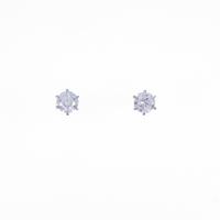 【リメイク】プラチナダイヤモンドピアス 0．215ct・0．222ct・D・SI2・VG?GOOD
