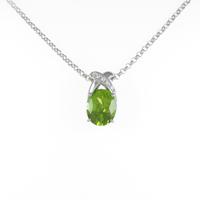 タサキ ペリドットネックレス