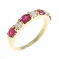 K18YG ルビーリング