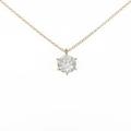 【リメイク】K18YG ダイヤモンドネックレス 0．904ct・G・I1・GOOD