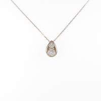 K18PG ダイヤモンドネックレス