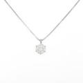 【新品】プラチナ ダイヤモンドネックレス 0．70ct・E・SI2・3EXT