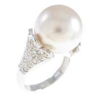 750WG シロチョウパールリング