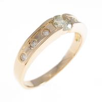 K18PG ダイヤモンドリング