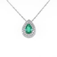 PT エメラルドネックレス
