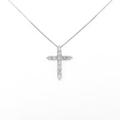 PT クロス ダイヤモンドネックレス