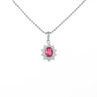 PT ルビーネックレス