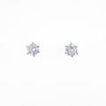 【リメイク】プラチナ／ST ダイヤモンドピアス 0．315ct・0．328ct・G・SI2・VG?GOOD