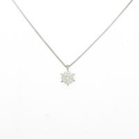 プラチナダイヤモンドネックレス 0．323ct・I・VS1・EXT H＆C