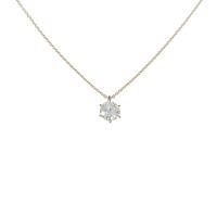 【リメイク】K18YG ダイヤモンドネックレス 1．021ct・VLY・SI1・GOOD