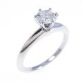 ティファニー クラシック ソリティア リング 0．34ct・I・VVS1・3EXT
