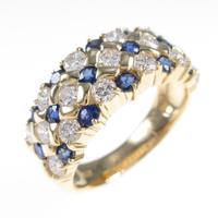 K18YG サファイヤリング