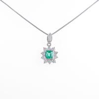 PT／K14WG エメラルドネックレス