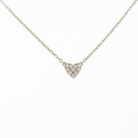 アーカー ハートパヴェ ネックレス