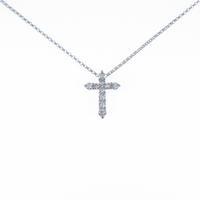 PT クロス ダイヤモンドネックレス