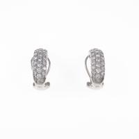 PT パヴェ ダイヤモンドピアス