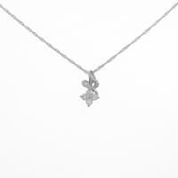 PT フラワー ダイヤモンドネックレス